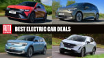 Best electric car deals - header image