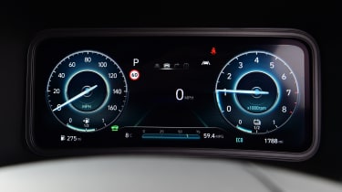 Hyundai Kona Hybrid - digital instrument panel