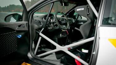 Opel Adam R2 rally car door