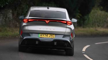 Cupra Tavascan – rear, full width