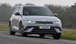 Hyundai Ioniq 5 - front cornering