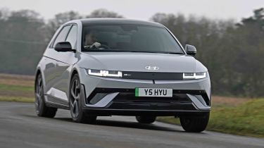Hyundai Ioniq 5 - front cornering