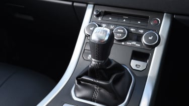 Range Rover Evoque facelift Mk1 - manual gear shifter