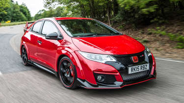Honda Civic Type R - front tracking