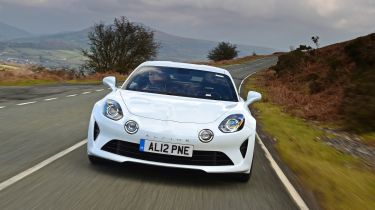 Alpine A110 front