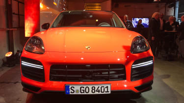 Porsche Cayenne Coupe reveal event