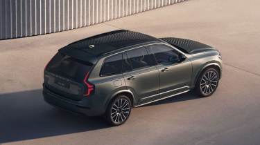 Volvo XC90 facelift - above