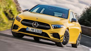 Mercedes-AMG A 35 - front cornering