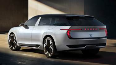 Skoda Vision O - rear