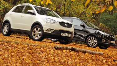 SsangYong Korando vs Hyundai ix35