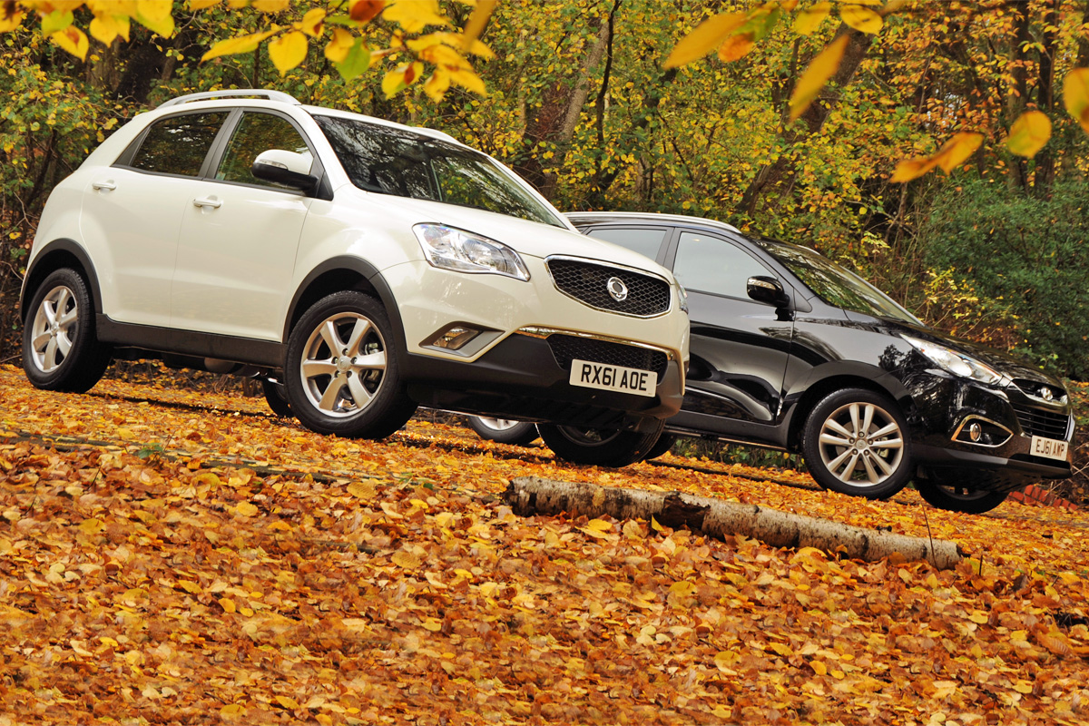 SsangYong Korando vs Hyundai ix35  Group Tests   Auto 