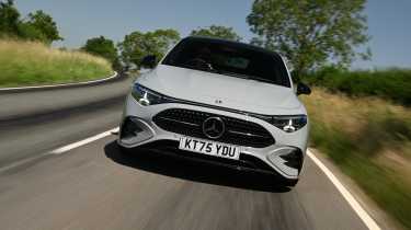 Mercedes CLA Hybrid - front action