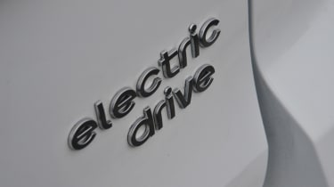 Smart ForTwo Electric Drive badge