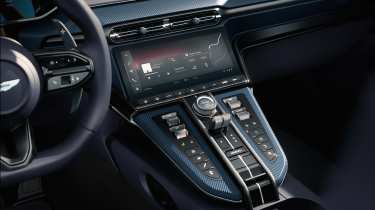 Aston Martin Vantage Roadster console