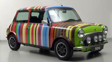 Super Mini Coopers - Mini Cooper created by designer Paul Smith 