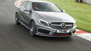 Mercedes A250 front tracking