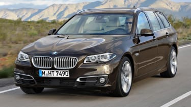 BMW 5 Series Touring facelift front