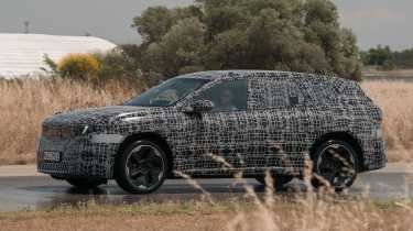 BMW iX3 prototype - front/side