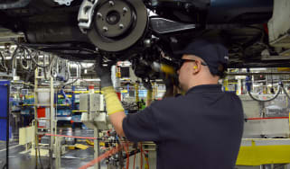 Toyota factory - production line