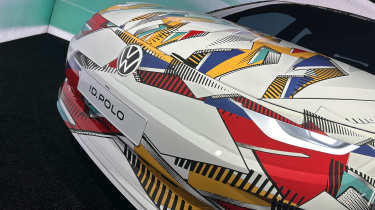 ID. Polo in Munich - front badge