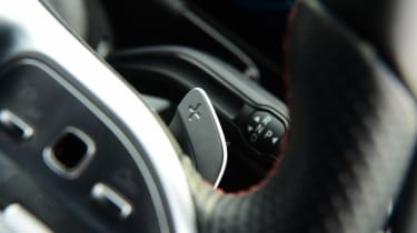 Mercedes EQA - steering wheel paddles