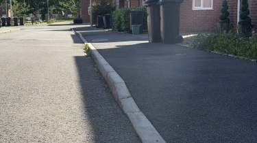 Dropped kerb