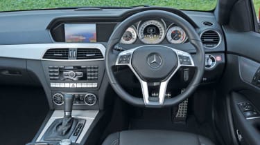 Mercedes C-Class Coupe interior