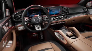 Mercedes-AMG GLS 63 facelift - interior