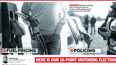 Auto Express motoring manifesto page