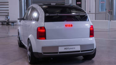 Audi A2 e-tron restomod - rear 3/4