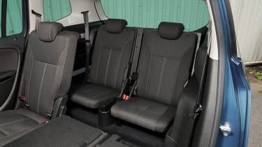Vauxhall Zafira Bi-Turbo back seats