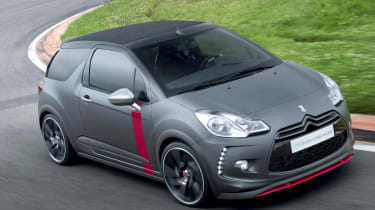 Citroen DS3 racing cabrio profile