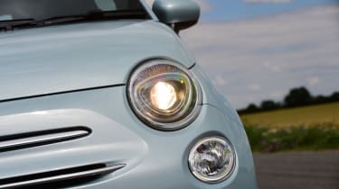 Fiat 500 Hybrid - headlight