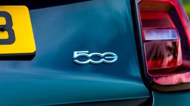 Used Fiat 500e - rear badge