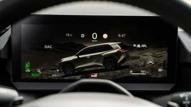 Toyota RAV4 - driver's display