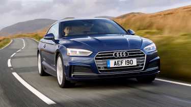 Audi A5 Coupe - front tracking