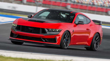Ford Mustang Dark Horse - front cornering