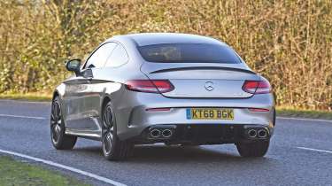Used Mercedes C-Class Coupe - rear