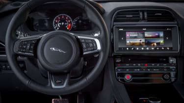 Jaguar F-Pace prototype - interior