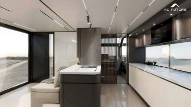 Pininfarina AI Transformer Home Trailer - kitchen