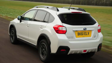 Subaru XV rear tracking