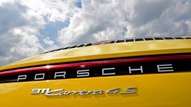 Porsche 911 - rear badge