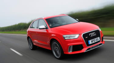 Audi RS Q3 front tracking