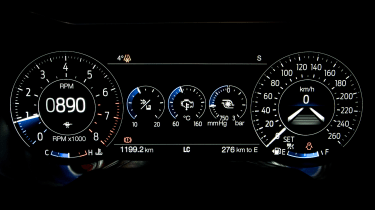 Ford Mustang EcoBoost Convertible - dials