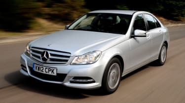 Mercedes C-Class front tracking