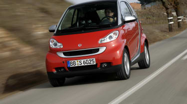 Smart ForTwo Cabriolet front tracking
