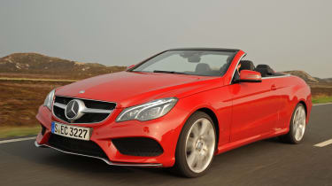 Mercedes E400 Cabriolet front tracking