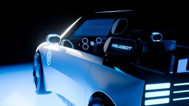 Peugeot Polygon concept - rear detail