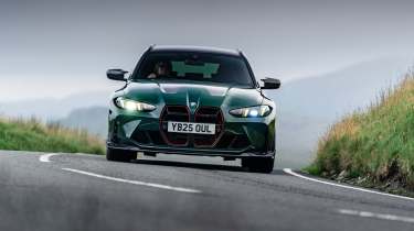 BMW M3 CS Touring - front cornering