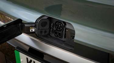 Kia PV5 - charging port